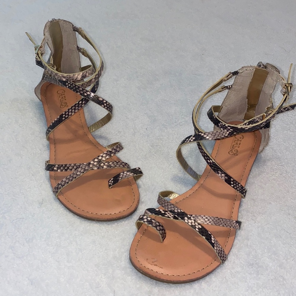 Brand: Carlos, size: 8.5,  Color: snake skin